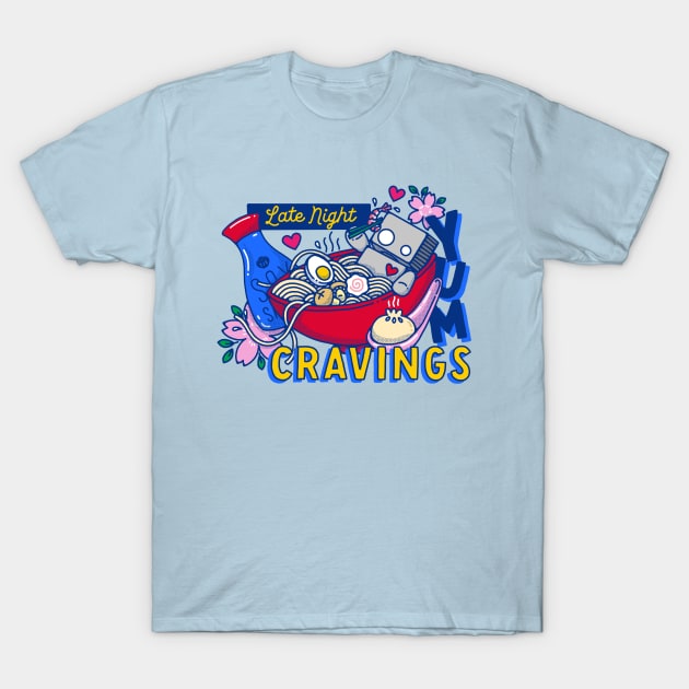 Late Night Cravings T-Shirt by thejellyempire